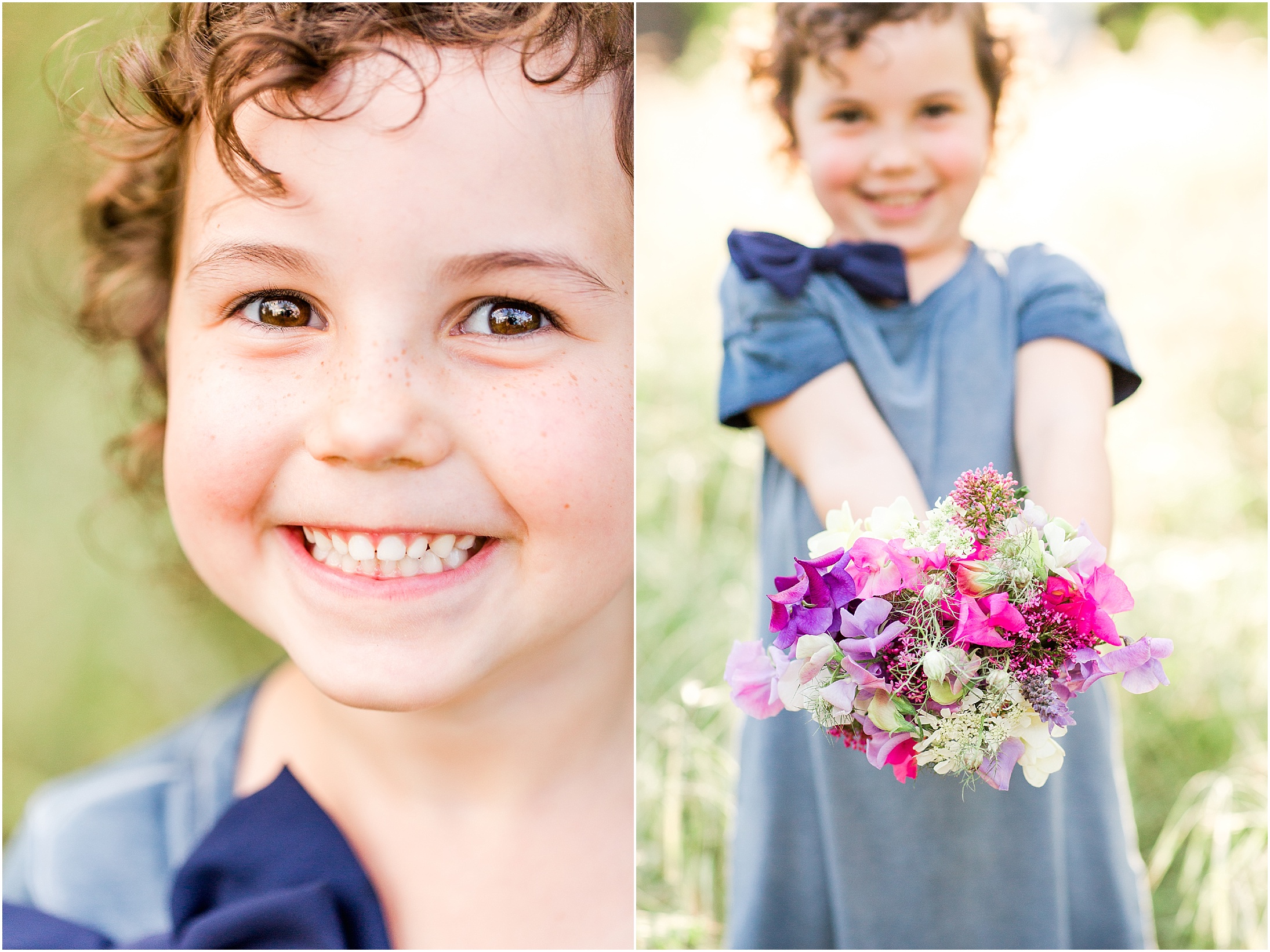Lower Bidwell Park Chico California Floral Bouquets and Bows Family,