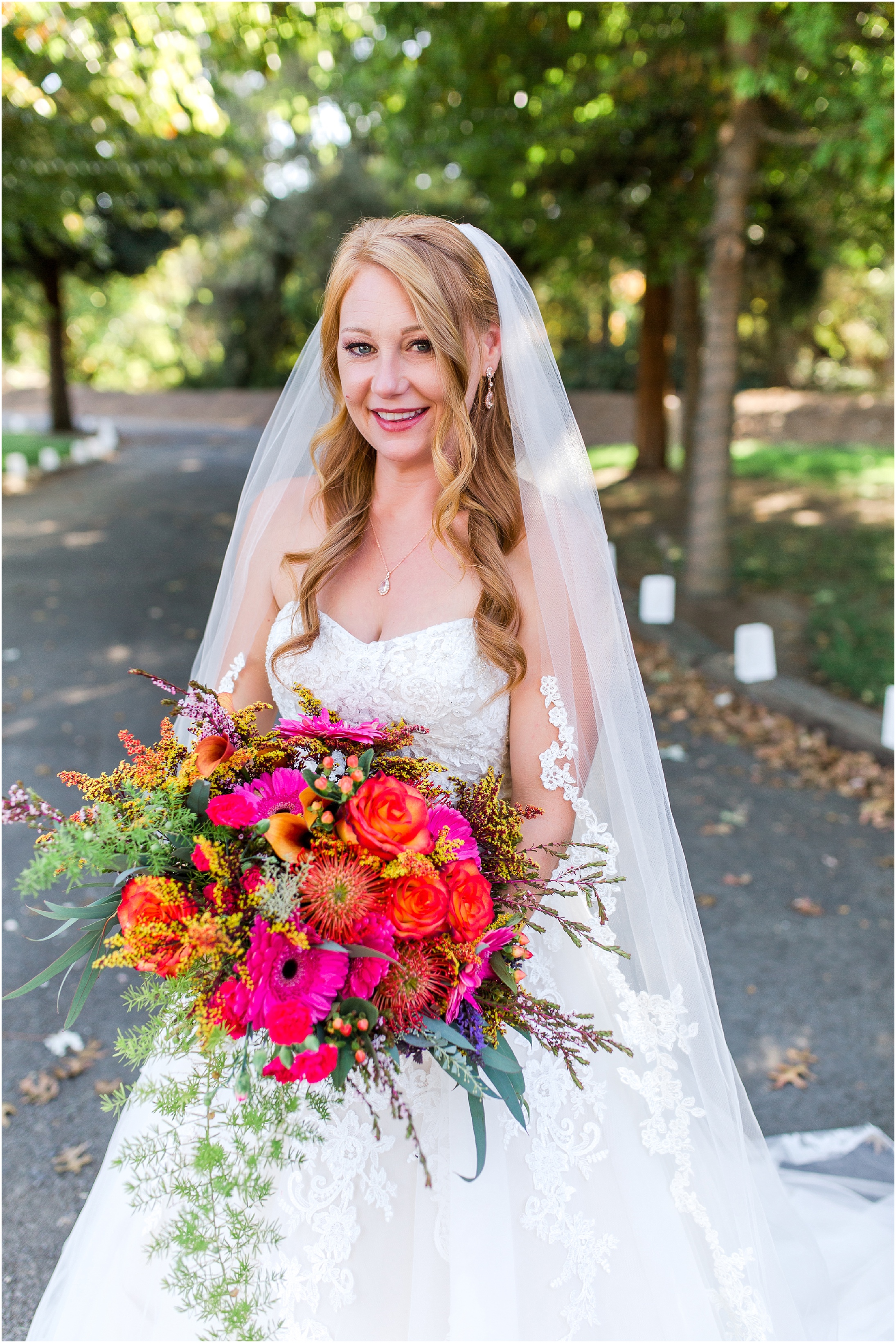 Elegant Colorful Fall Garden Wedding Gridley California,