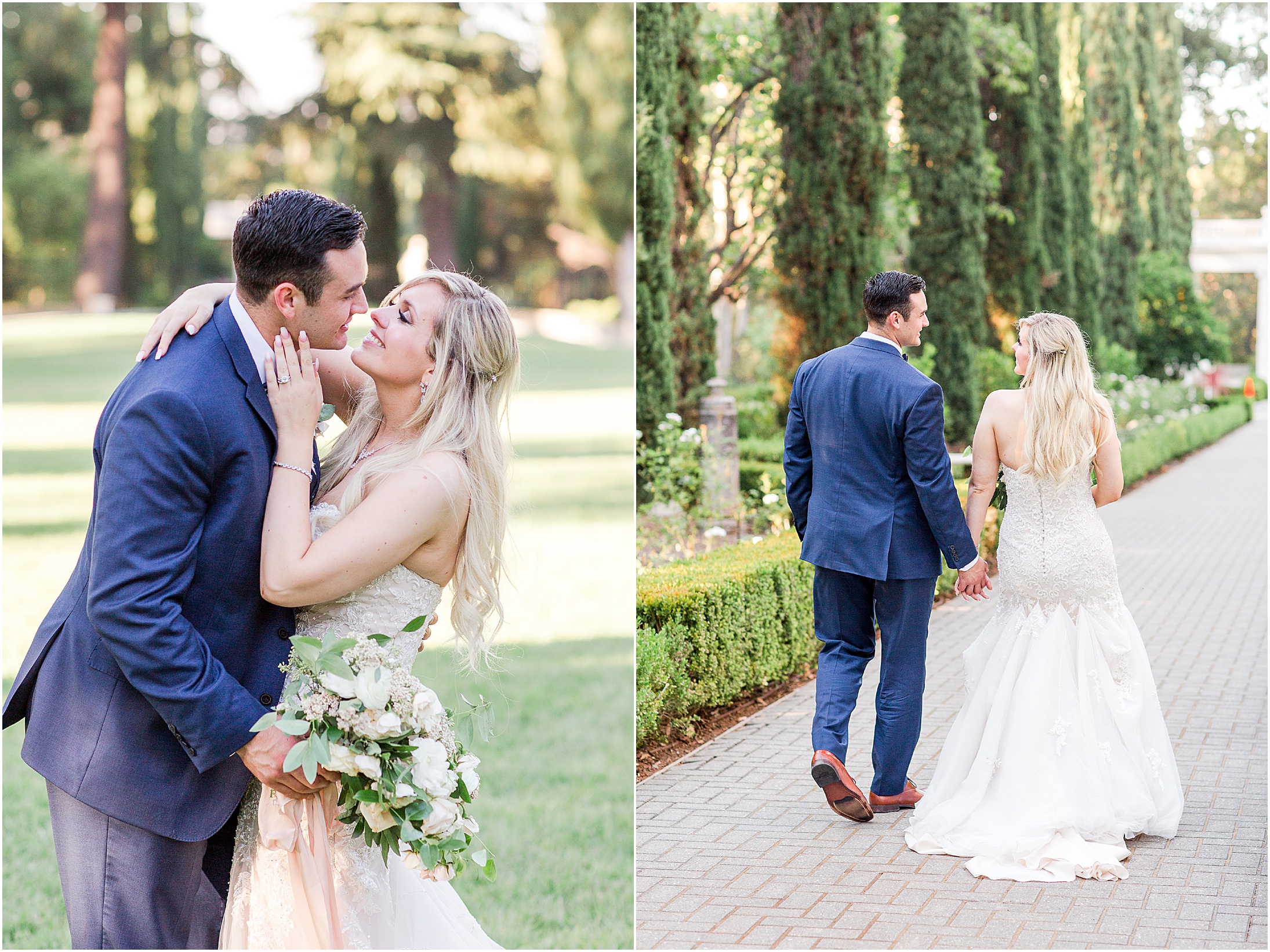 Villa Montavlo Wedding - Bay Area Wedding Garden Wedding - Villa Wedding - Blush and Florals,