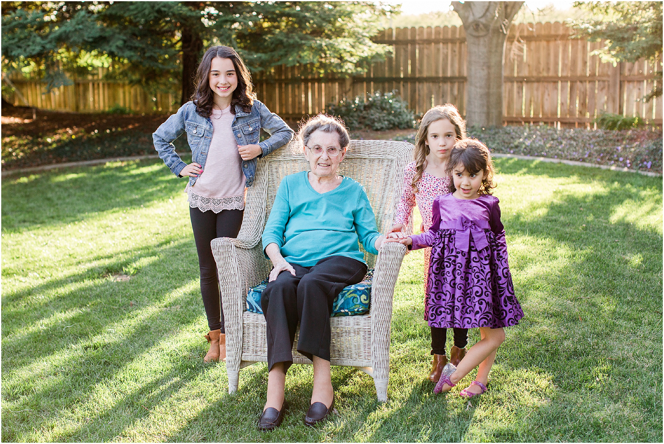 Four Generations Family Portraits Durham CA,