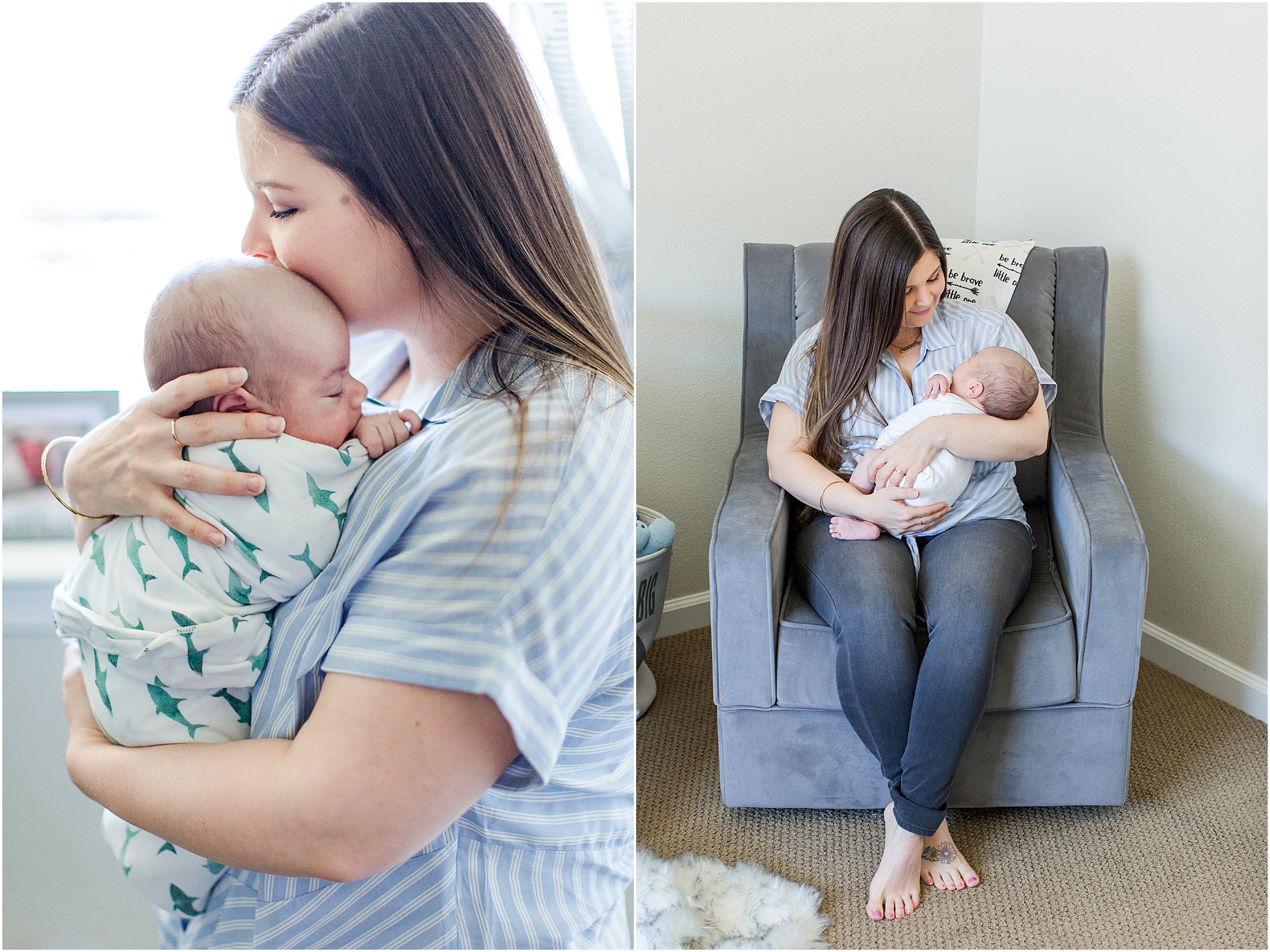 Newborn In-Home Lifestyle Session Northern California,