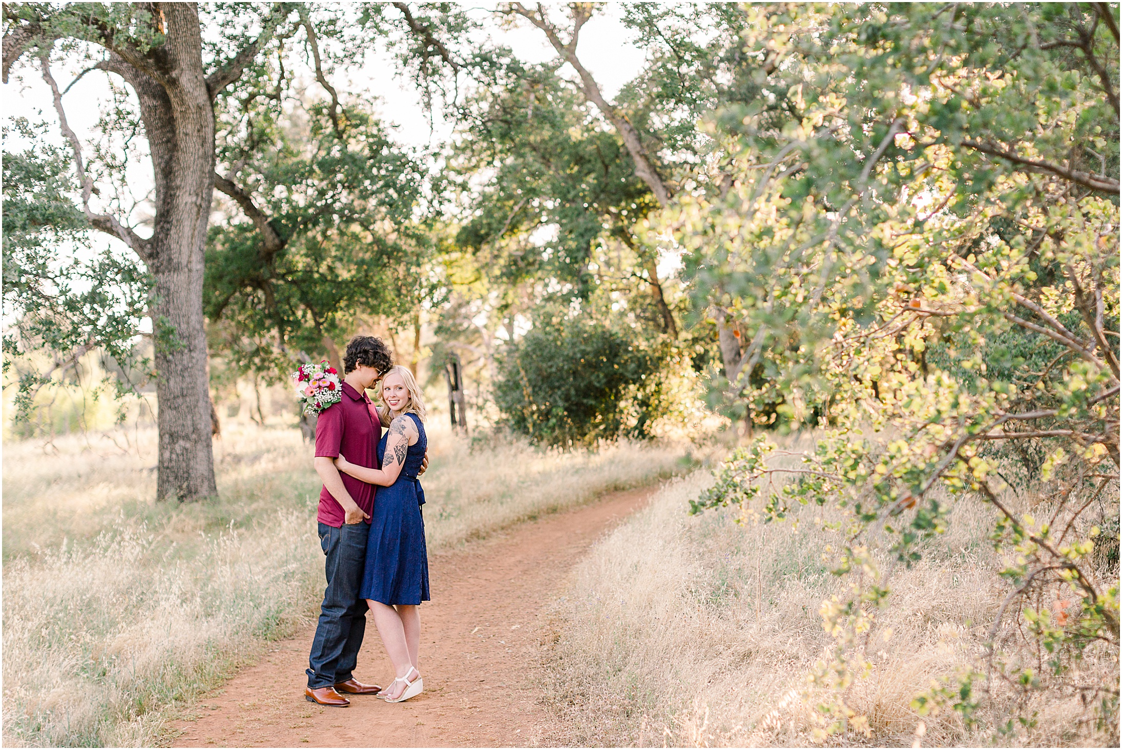 Upper Bidwell Park Chico CA Engagement Session,
