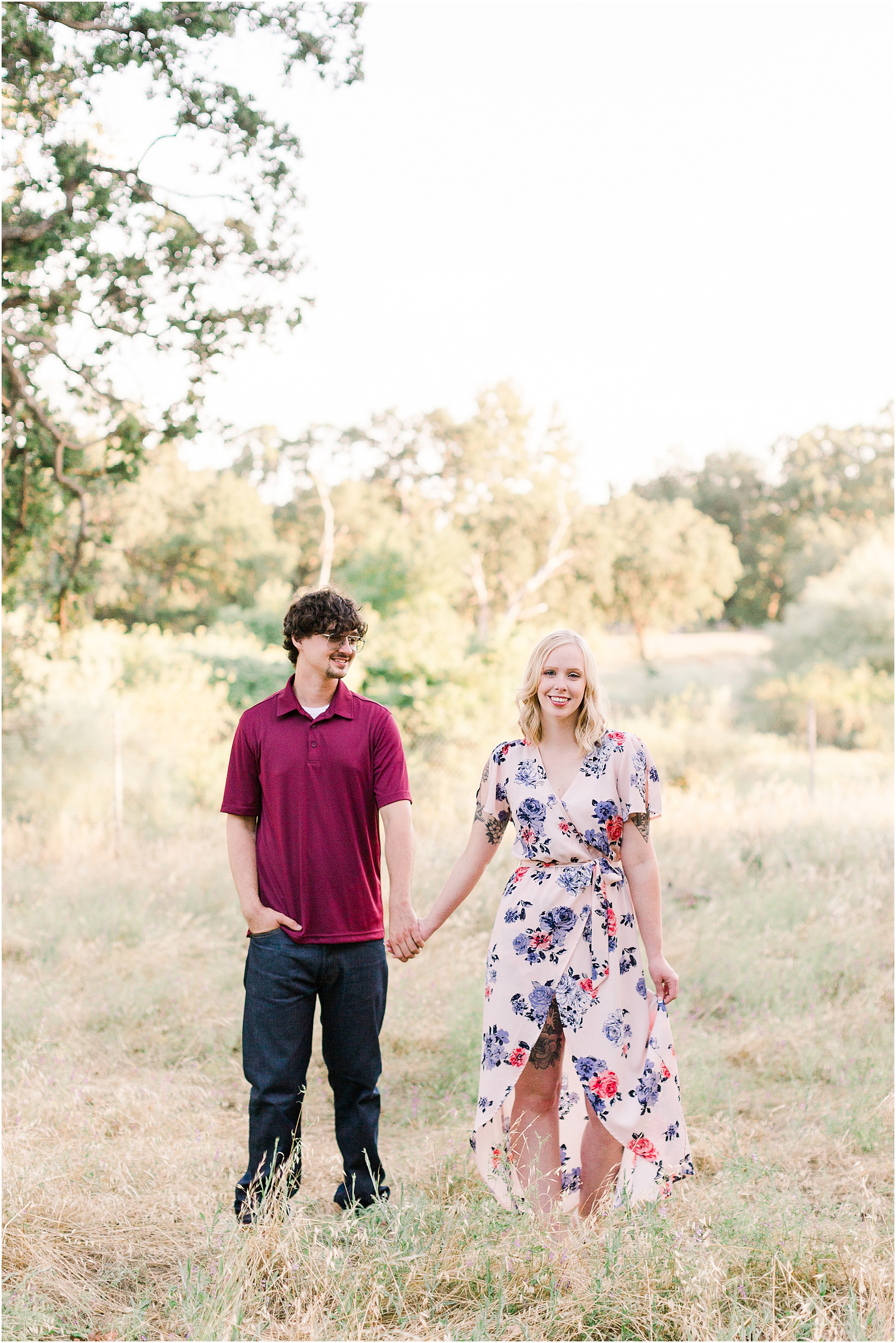 Upper Bidwell Park Chico CA Engagement Session,