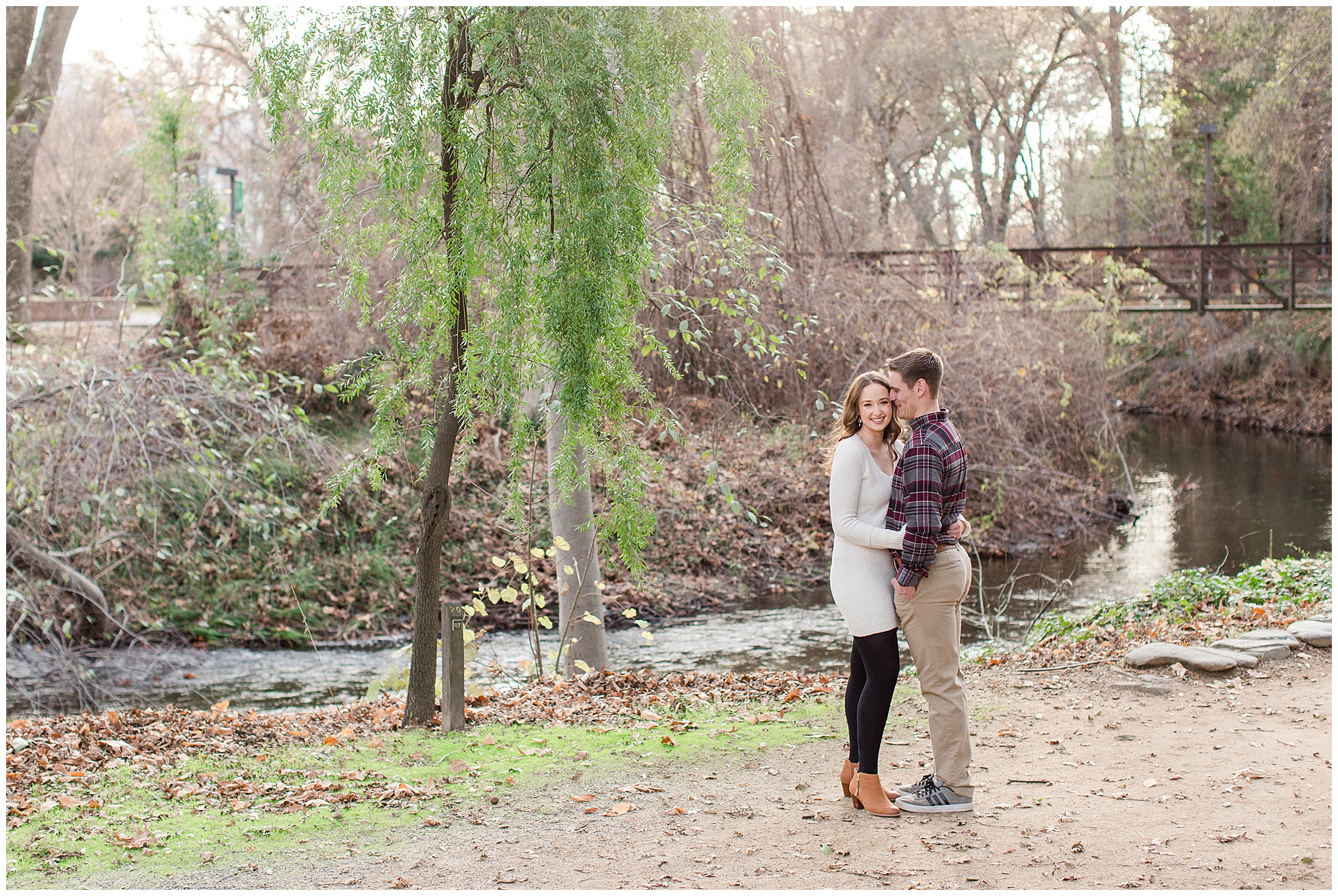 California State University Chico Engagement Session Winter,