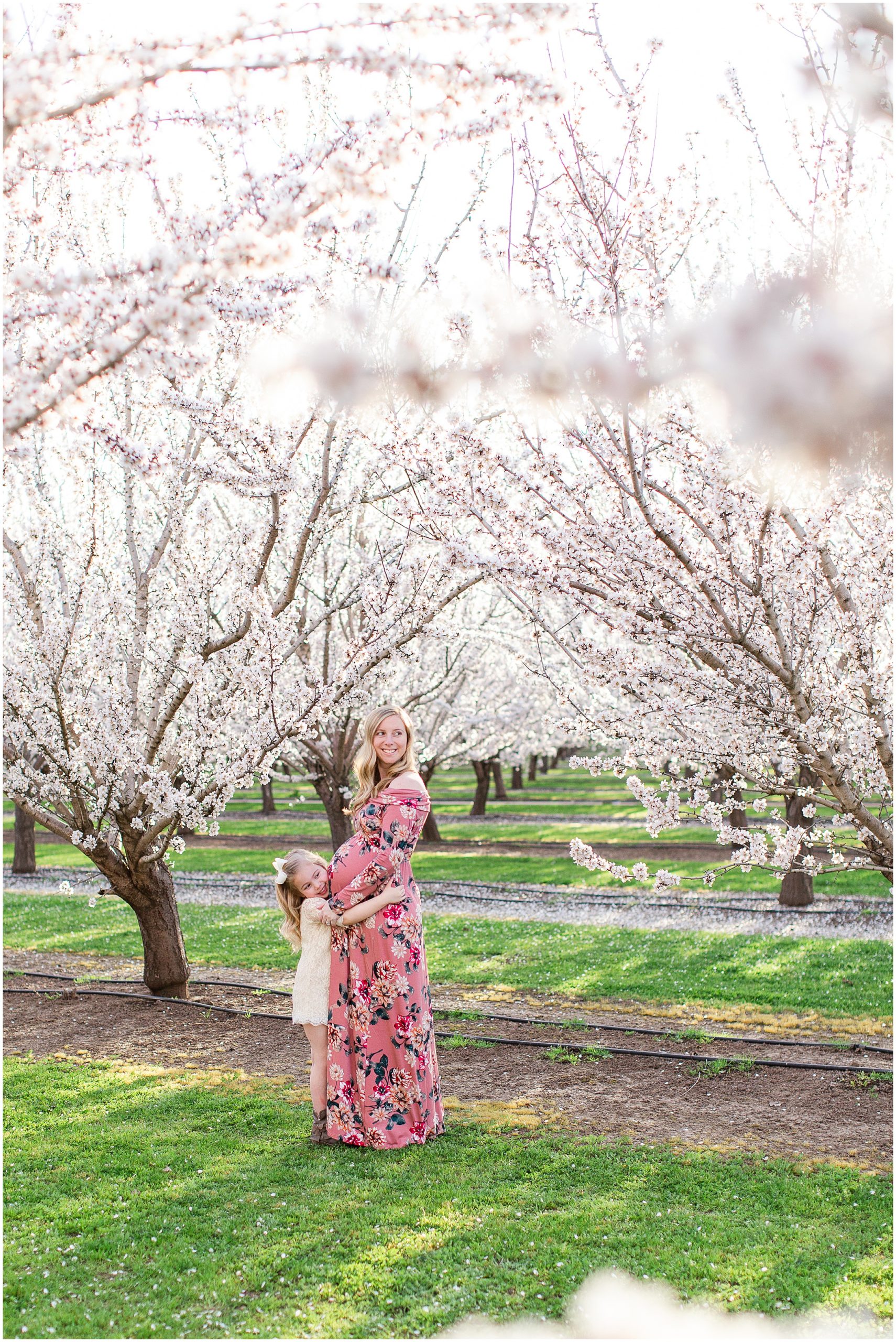 Almond Blossom Maternity Session Durham California Spring_0015.jpg