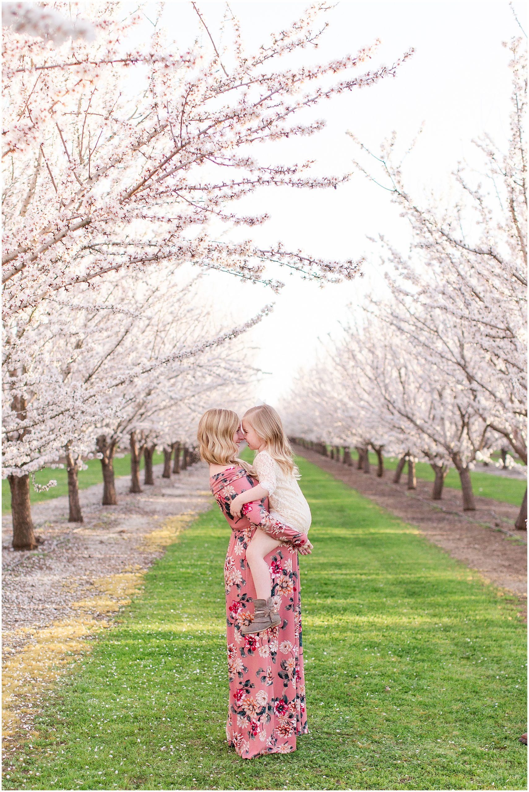 Almond Blossom Maternity Session Durham California Spring_0023.jpg