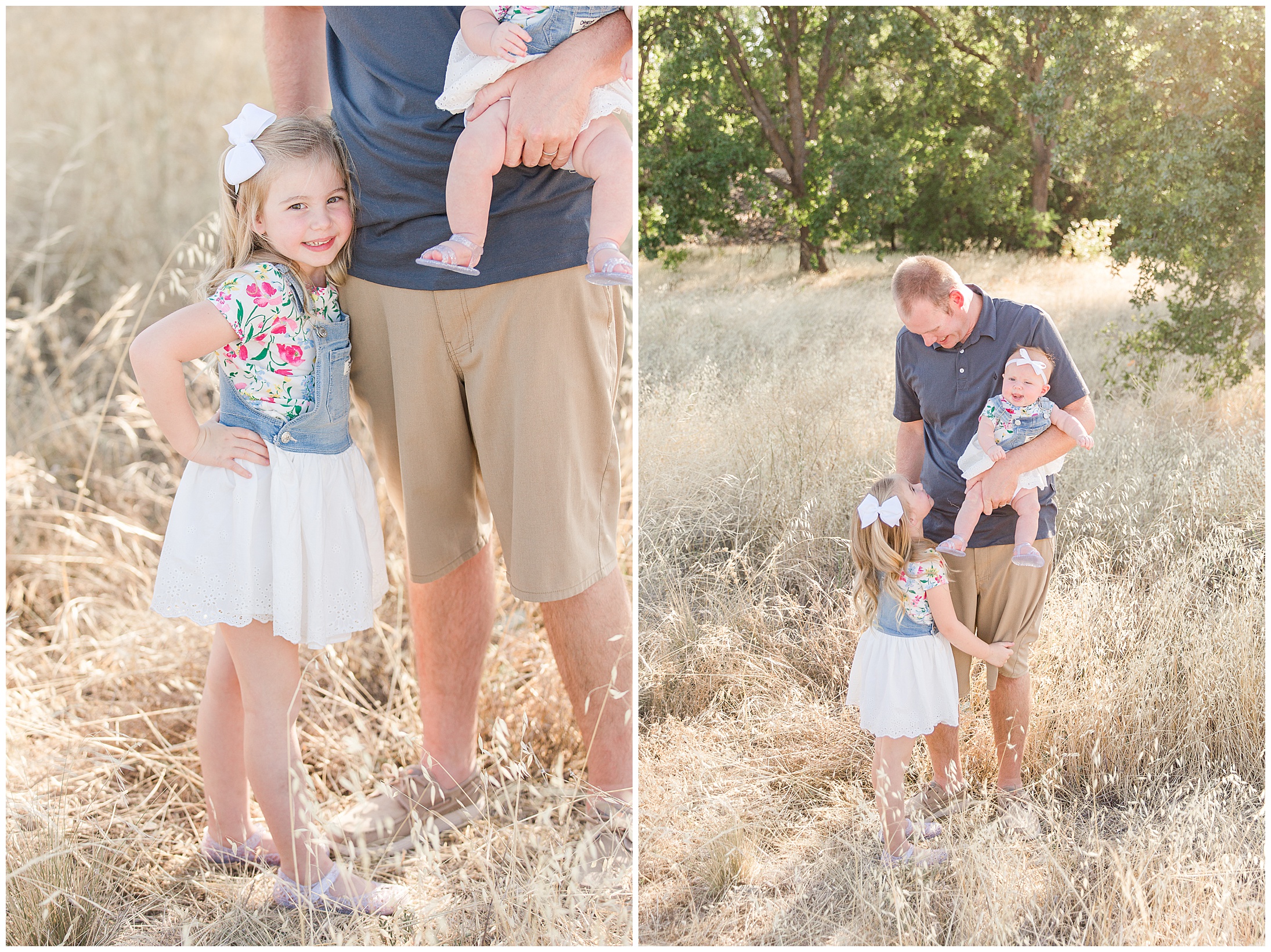 Grass Field Extended Family Session Chico California Brothers Sisters Cousins,