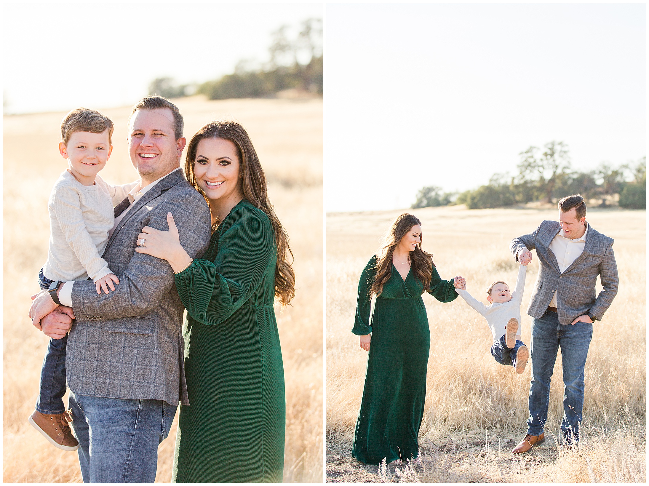 Upper Bidwell Park Family Session Chico CA Fall October,