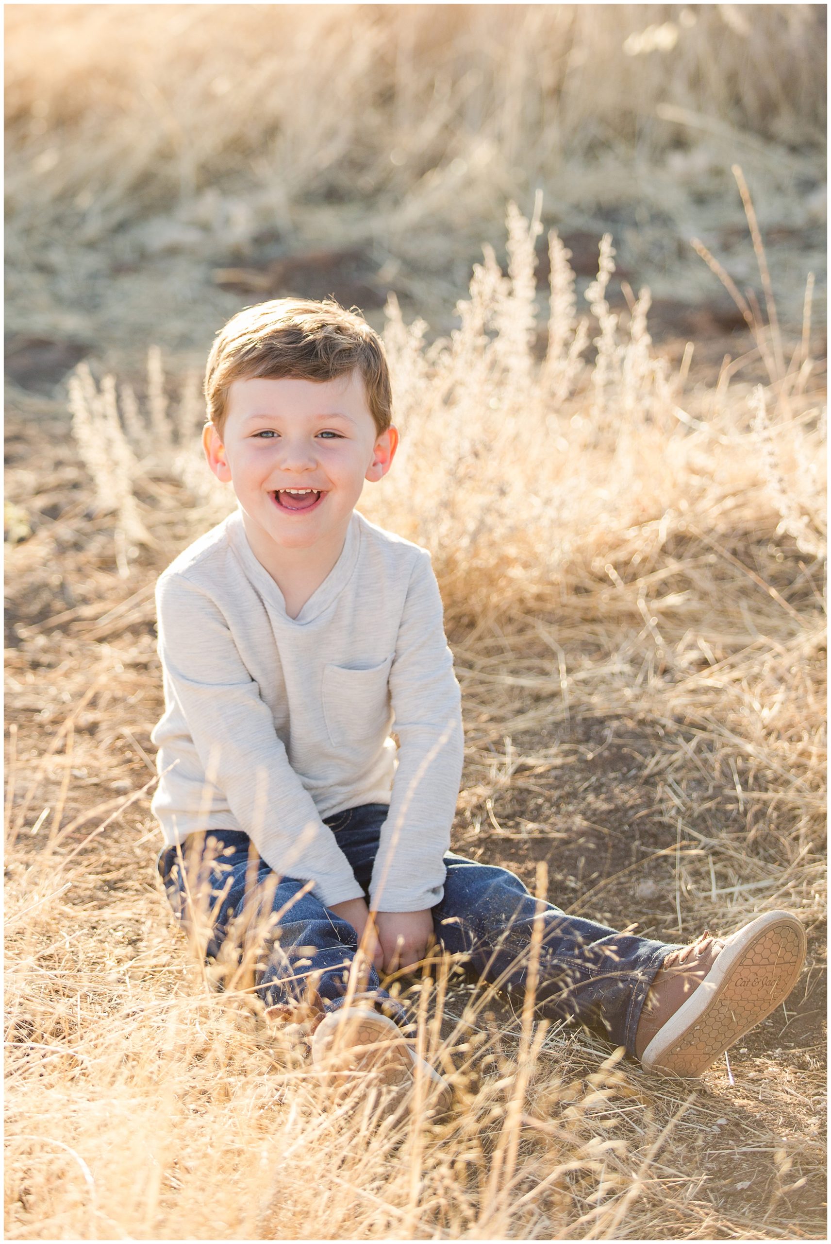 Upper Bidwell Park Family Session Chico CA Fall October,