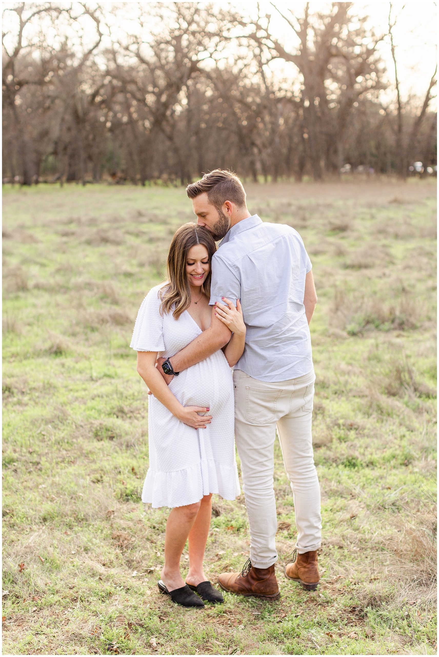 Spring Maternity Session Chico CA February,