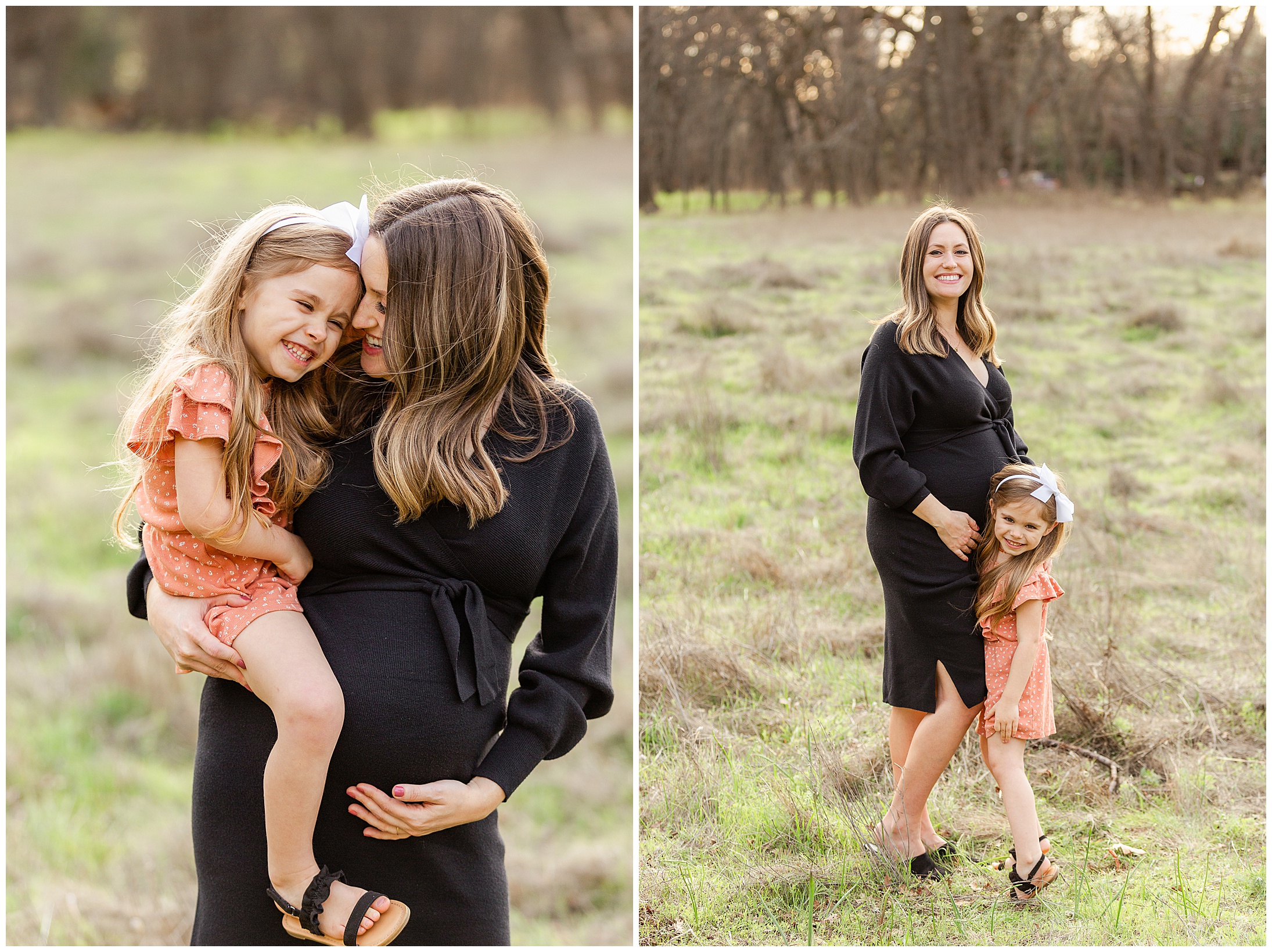 Spring Maternity Session Chico CA February,