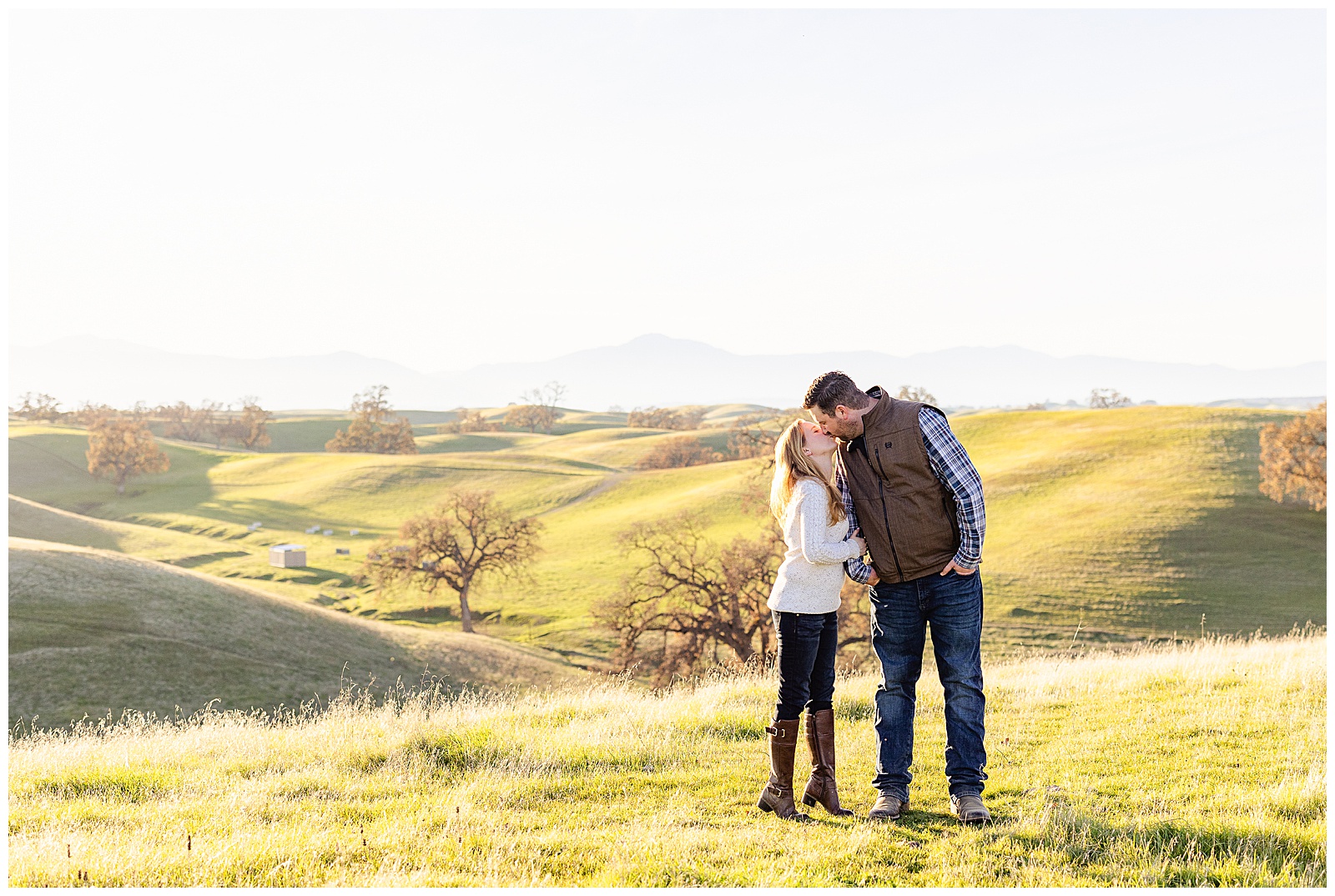 Atwood Ranch Red Bluff CA Engagement Session Country,