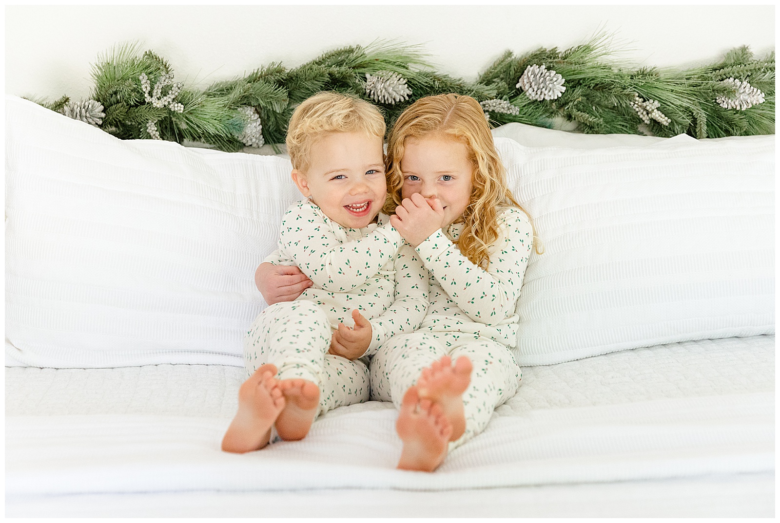 Matching Christmas Jammies Family | Heather + Tommy