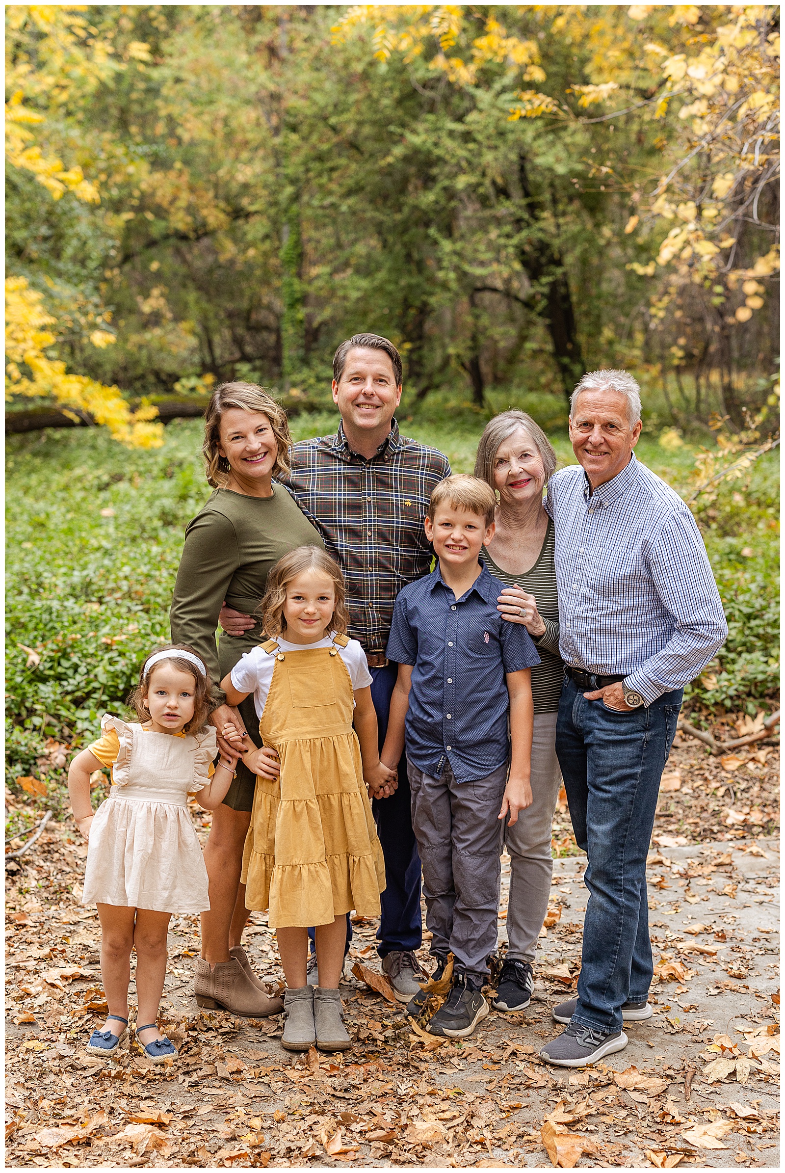 Large Family Session in Bidwell Park | Katie + Kyle