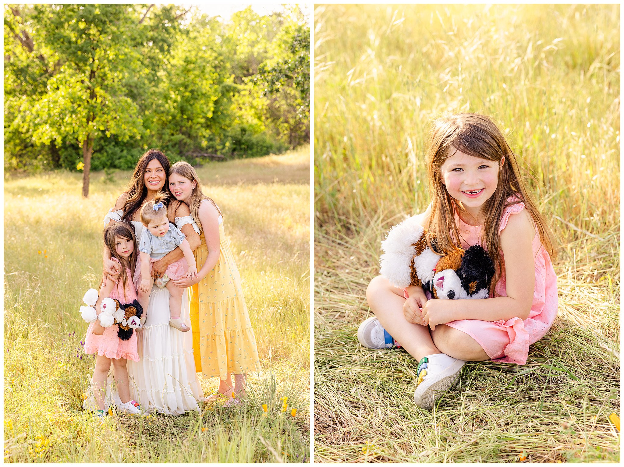 Wildflower Mini Sessions Chico CA Spring April California Poppy Yellow Lupin Family Maternity Cake,