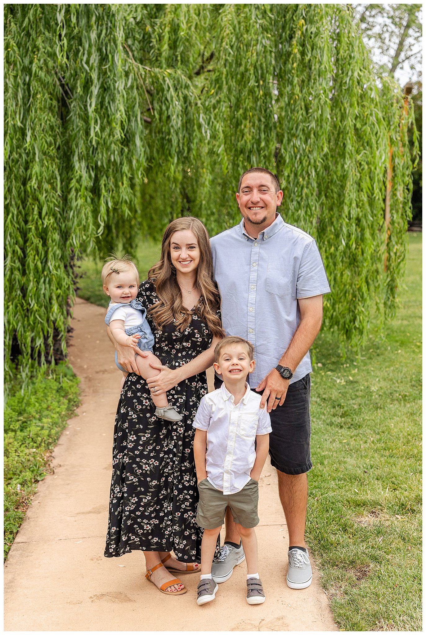 White Ranch Events Family Session in Chico CA with Willow Tree | Leslie + K.C.