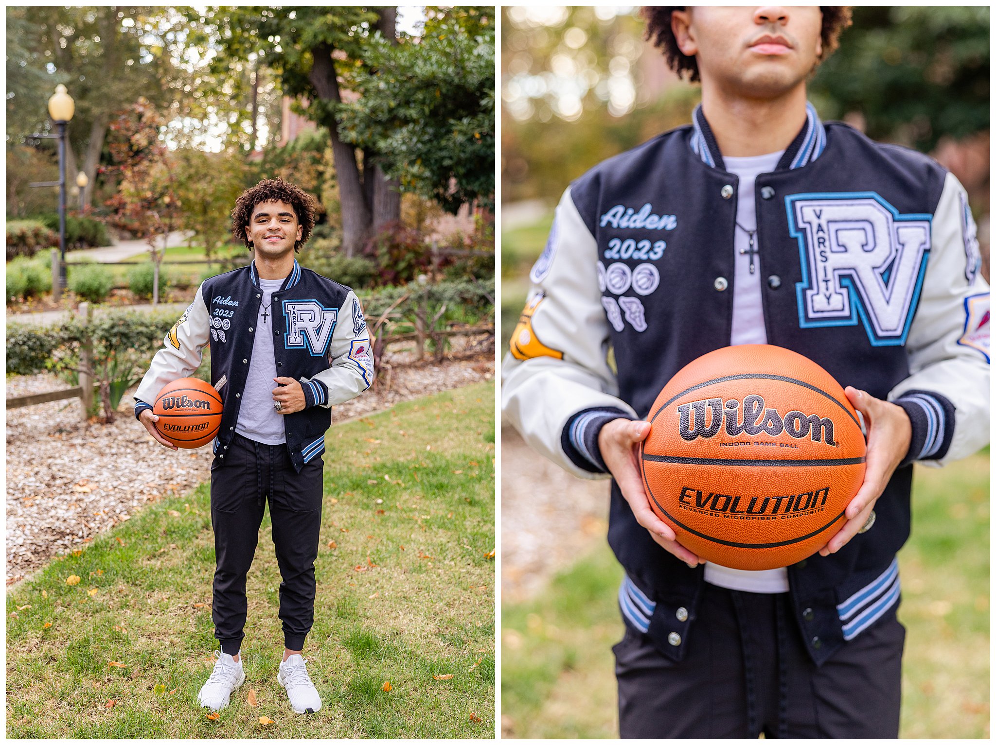 High School Senior Basketball Mens California State University Chico Campus Lettermans Jacket Cap Gown State Championship,
