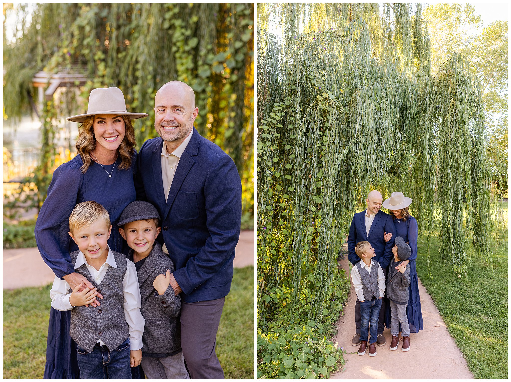 White Ranch Events Fall Family Mini Sessoins Chico CA Willow Tree October,