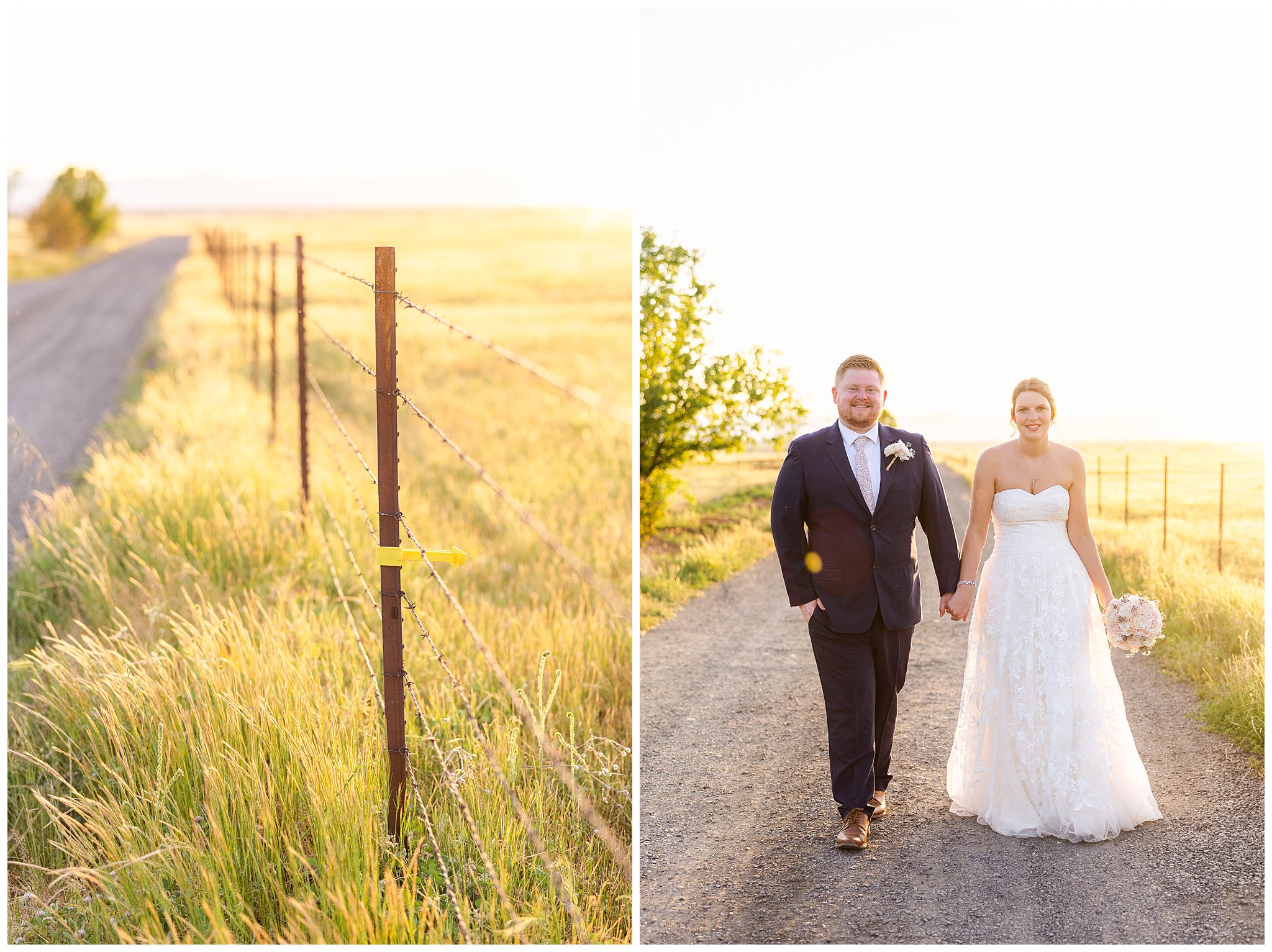 White Ranch Events Wedding Chico CA Spring April Willow Tree Sunset Blush Sage First Look Blue Suit,