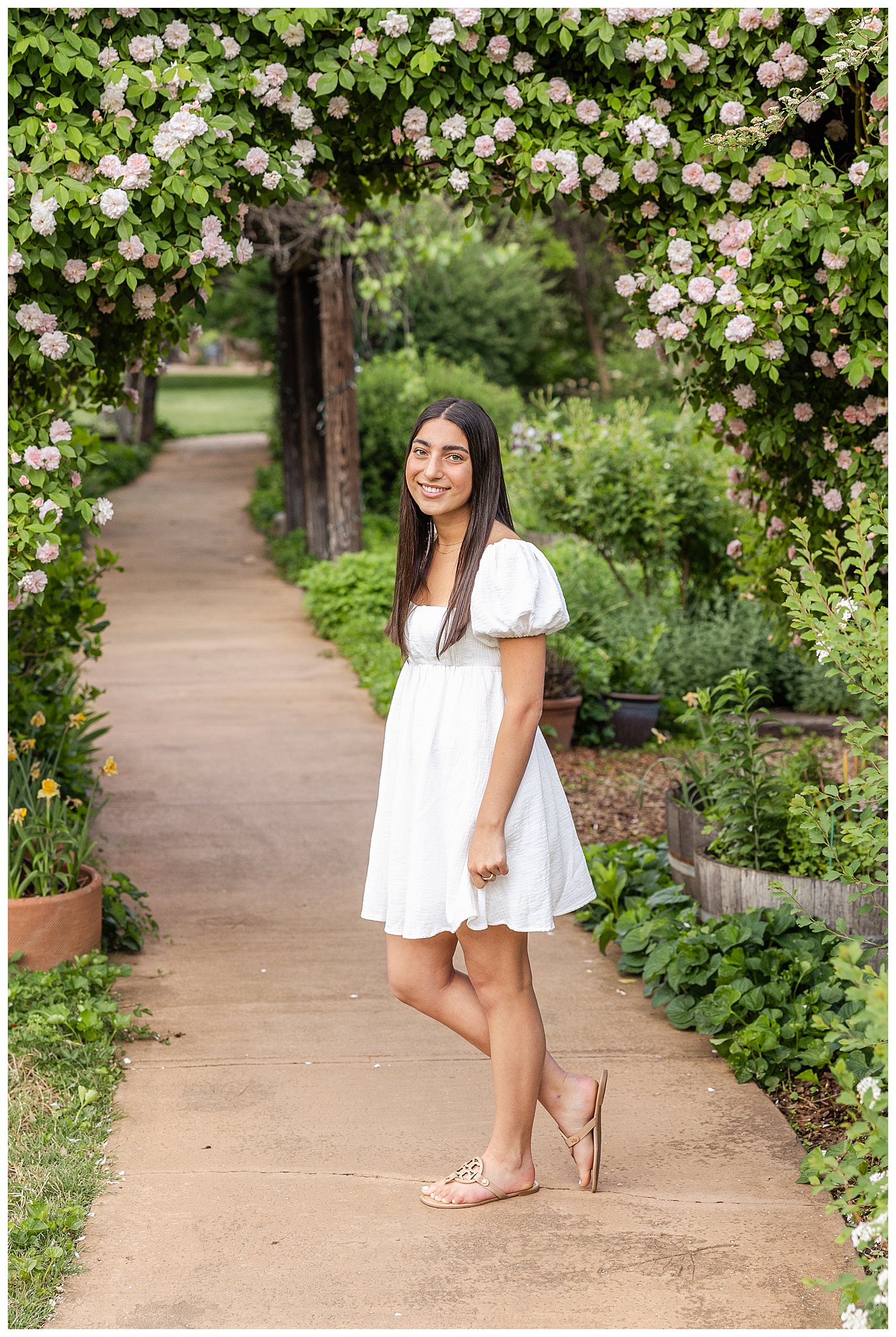 White Ranch Events Senior Girl Portriats Willow Tree Family Spring May Roses Pond,