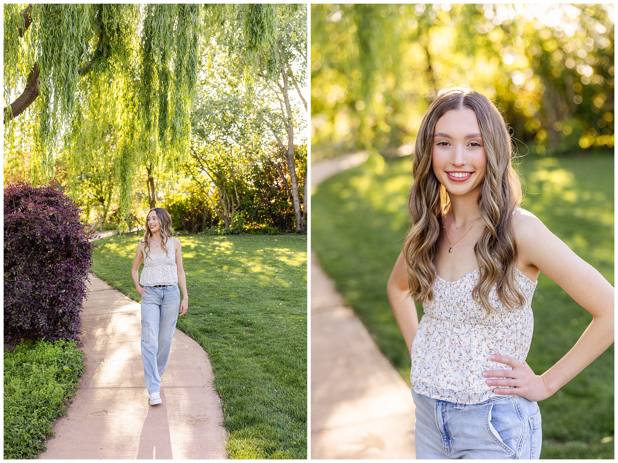 High School Girl Female Senior Session White Ranch Events Valley Oak Trees Chico CA Spring May | Senior Mallory